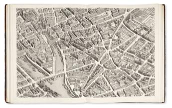 (PARIS.) Turgot, Michel-Étienne; and Bretez, Louis. Plan de Paris commencé lannée 1734.